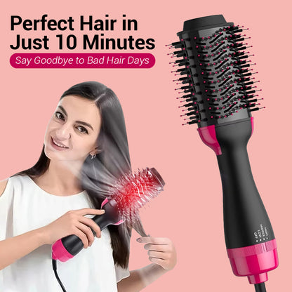 2-in-1 Heating Hairbrush