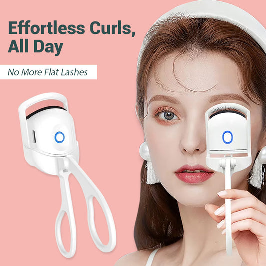 Quick Electric Eyelash Curler – Long-Lasting