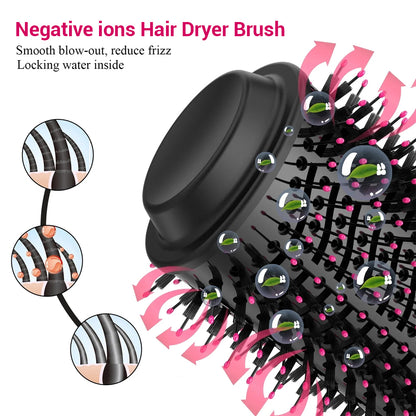 2-in-1 Heating Hairbrush