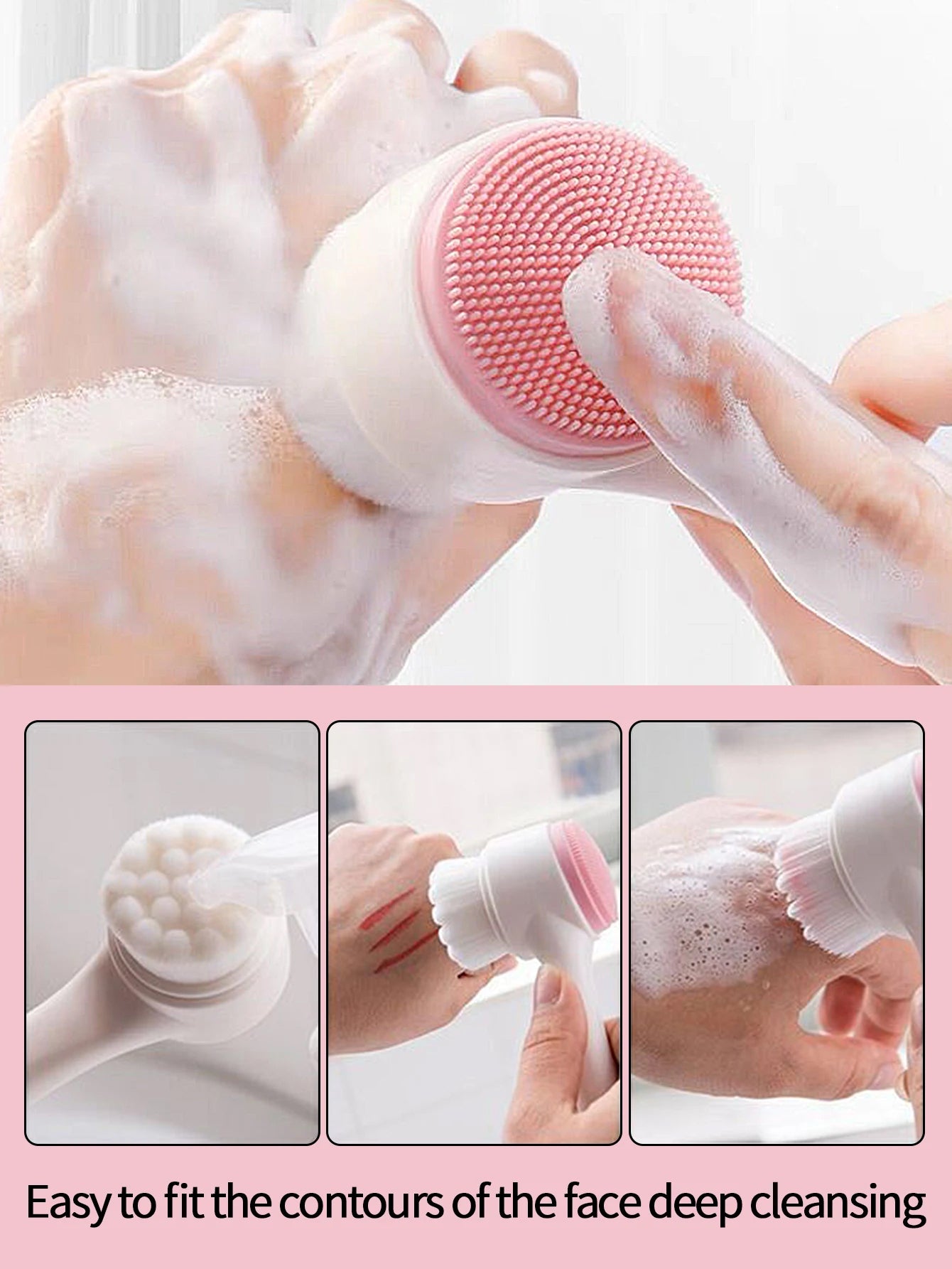 Face Cleansing & Massage Brush