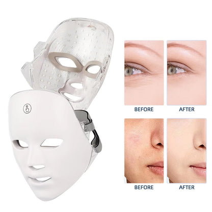 LED Facial Mask - Anti-Aging & Skin Rejuvenation Therapy